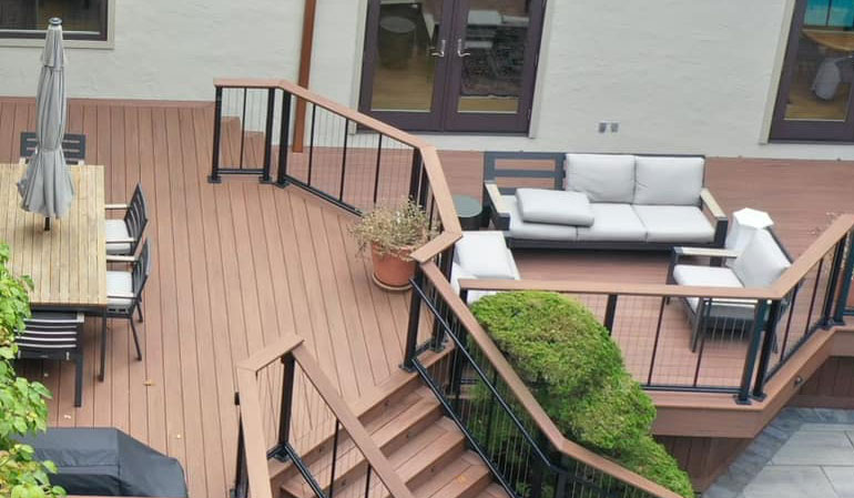 Sheppard Exteriors porch repair, porch replacement, porch steps and railing services