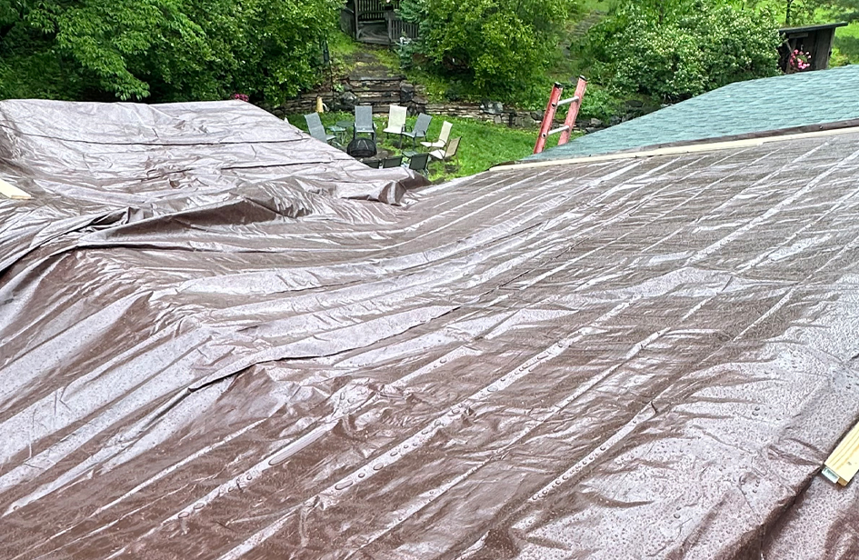 Storm Damage in Gilbertsville, PA project photo 6
