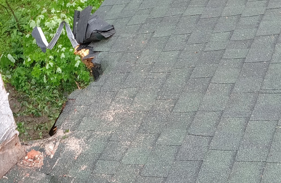 Storm Damage in Gilbertsville, PA project photo 4