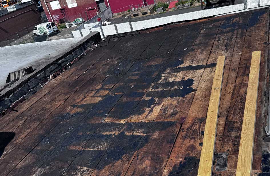 Major Flat Roof Replacement and Porch Rebuild in Grays Ferry, Philadelphia project photo 3