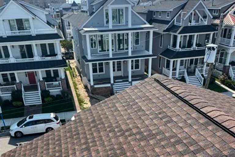 Multi-Surface Roof Installation for an Ocean City, New Jersey Shore Home project photo 2